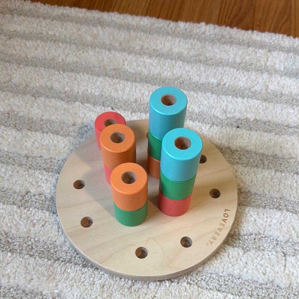 Lovevery Stacking Toy - Multicolor